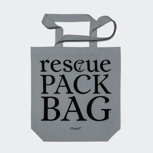 cloud7-resc7ue-shopper-dusty-grey-einkaufstasche-aus-biobaumwolle image 1