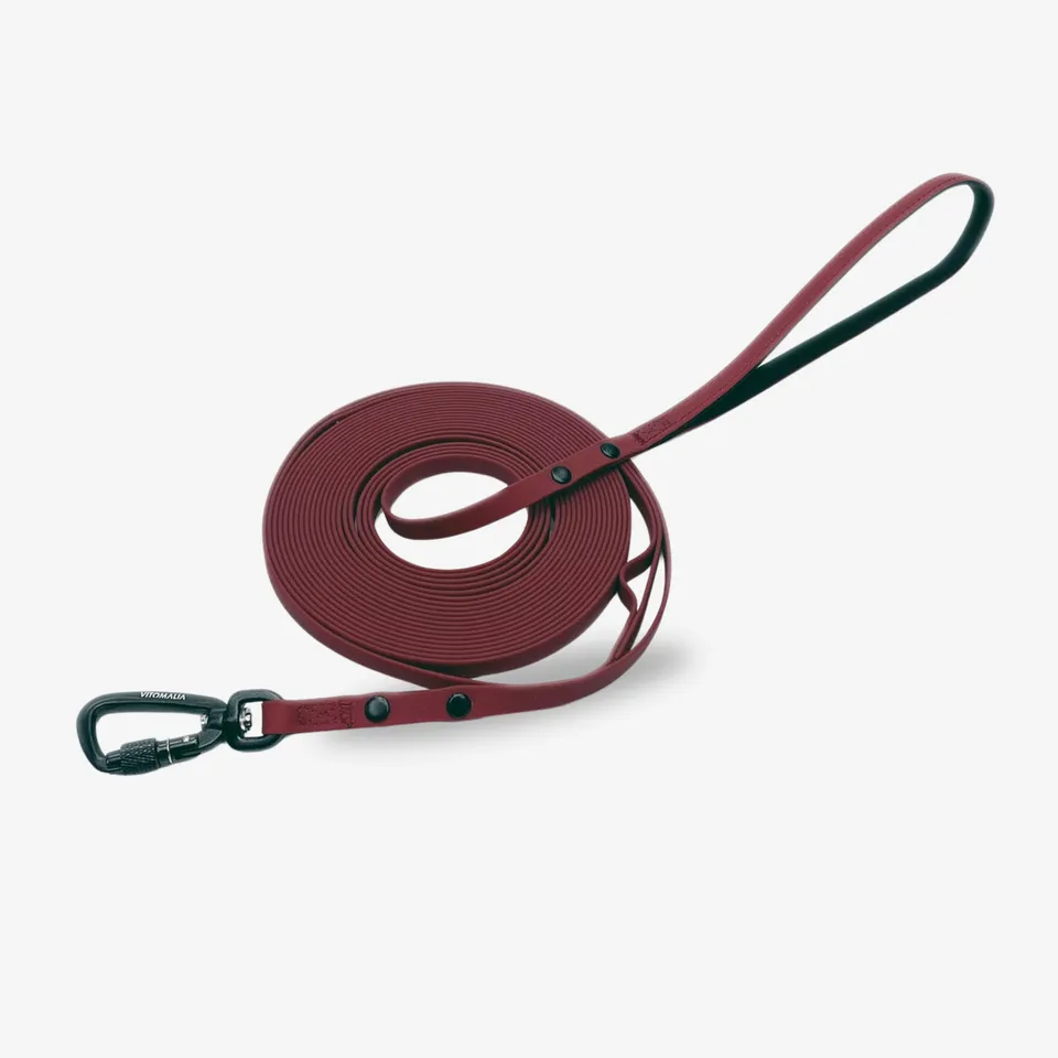 vitomalia-aqua-edition-sicherheits-schleppleine-hydrotex-strukturgummi-bordeaux image 1