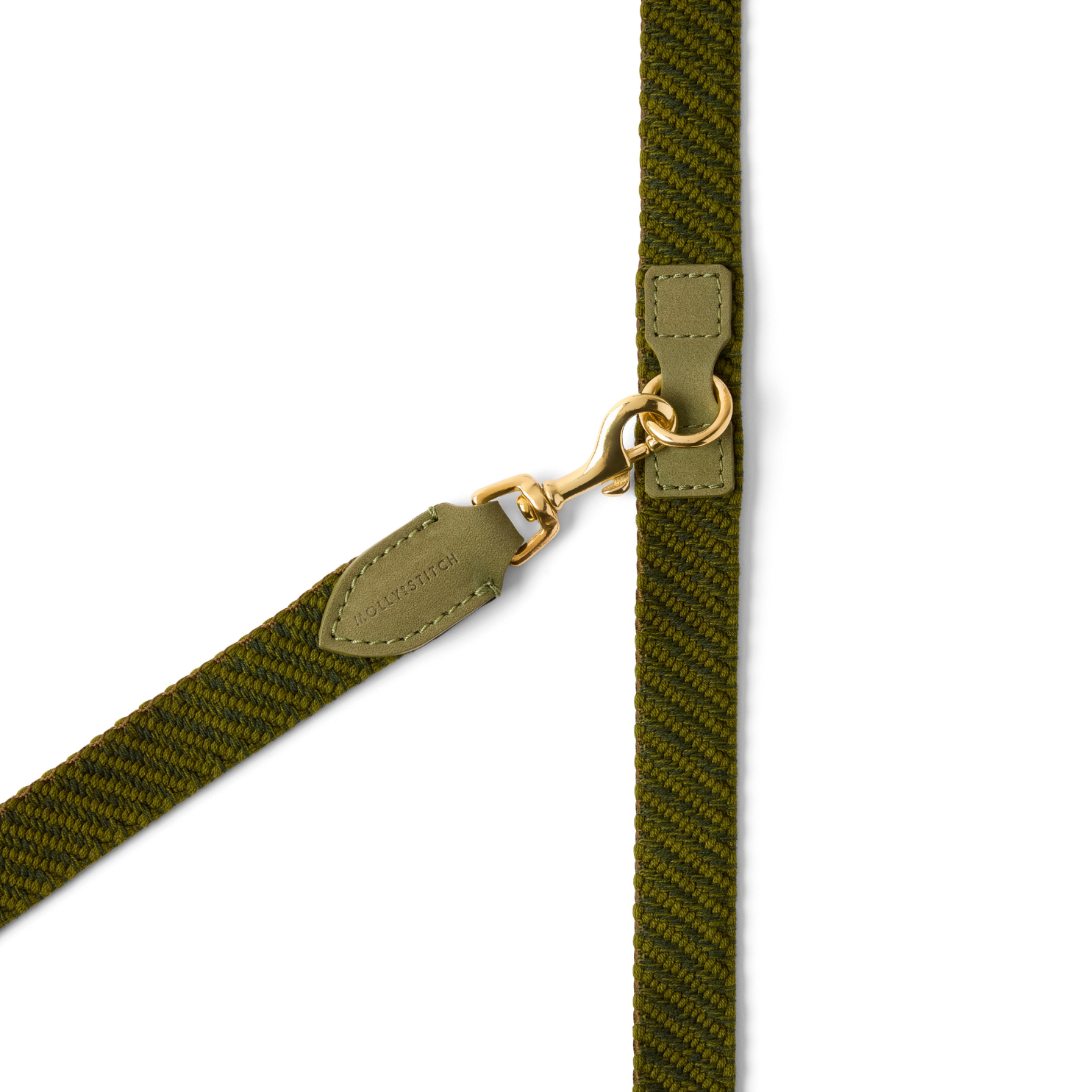 molly-and-stitch-serrana-3-fach-verstellbare-hundeleine-moss image 2
