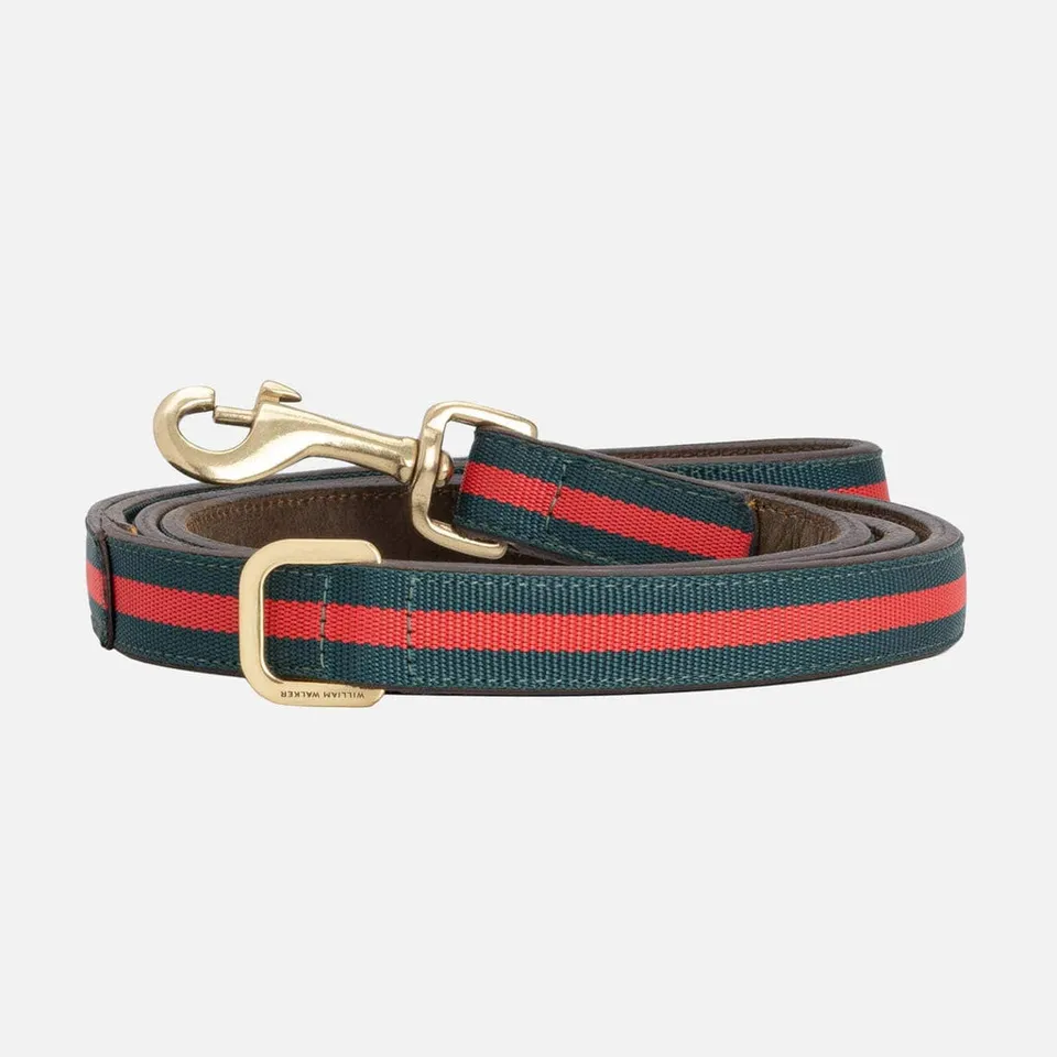 william-walker-florence-limited-leder-hundeleine-mit-messing image 1