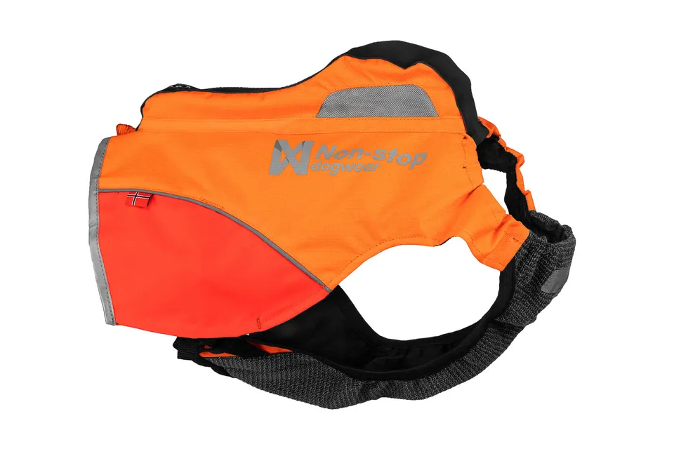 non-stop-dogwear-protector-vest-gps-schutz-jagdweste-orange image 1