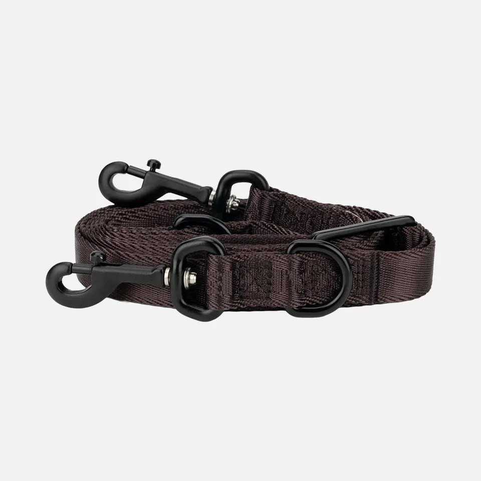 william-walker-jacquard-nylon-hundeleine-earth-braun image 1