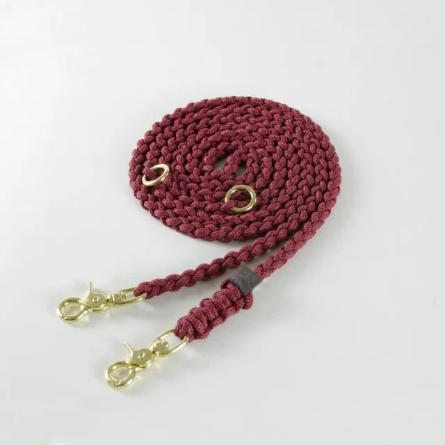 molly-and-stitch-maritime-hundeleine-3-fach-verstellbar-redwine image 1