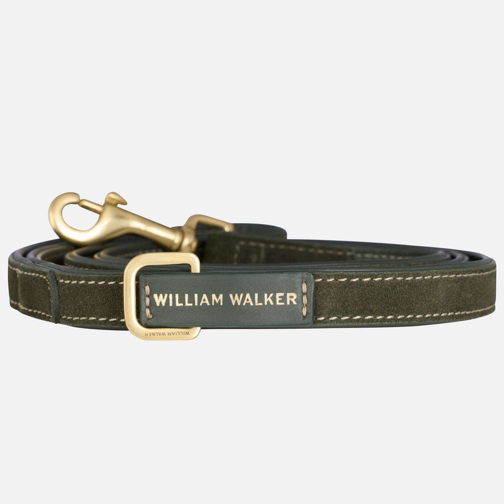 william-walker-wildleder-hundeleine-forest-dunkelgr-n image 1