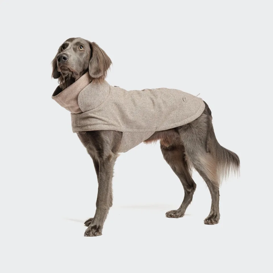 cloud7-brooklyn-hundemantel-tweed-beige image 1