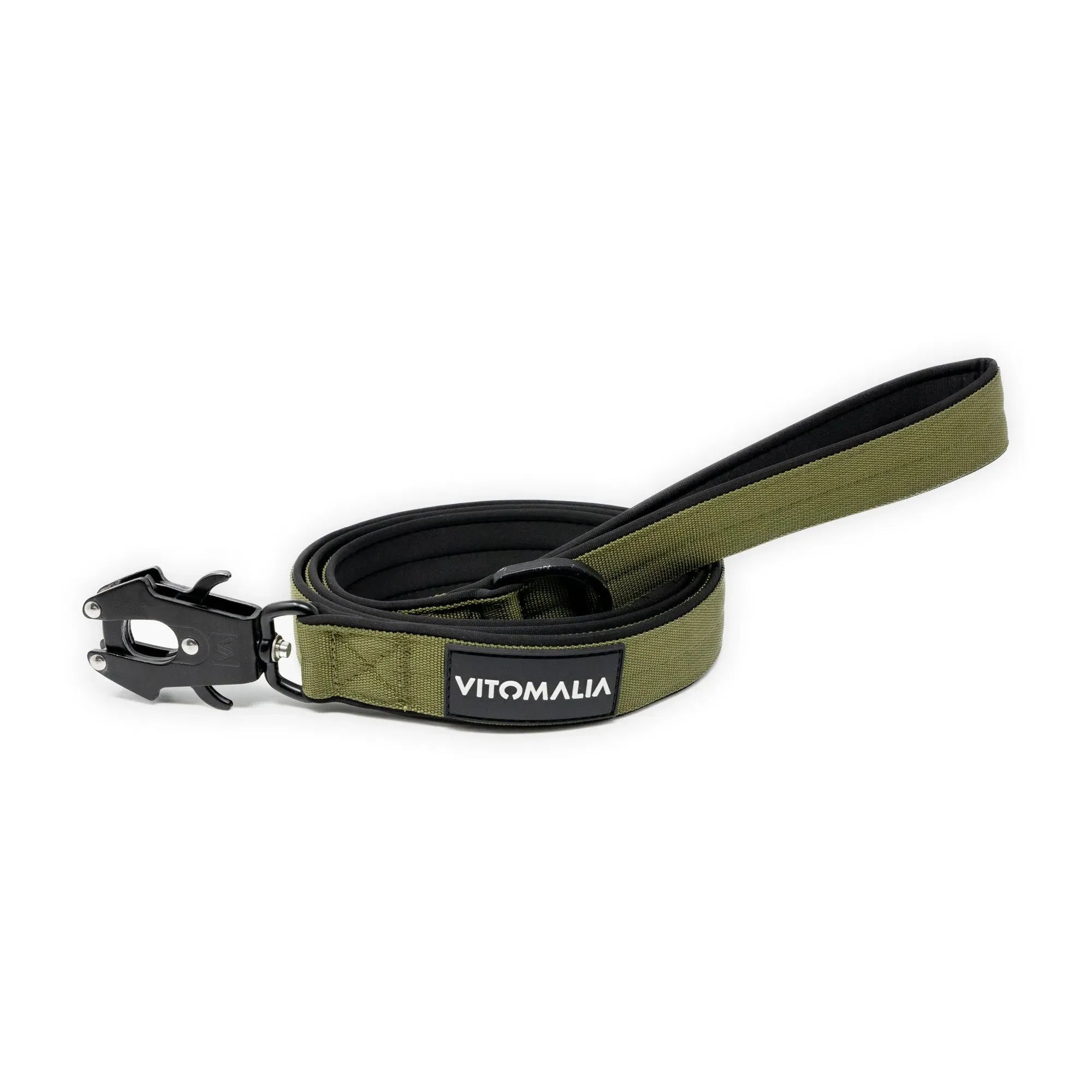 vitomalia-extreme-edition-taktische-f-hrleine-mit-froschkarabiner-khaki image 2