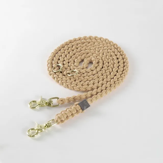 molly-and-stitch-maritime-hundeleine-beige-3-fach-verstellbar image 1