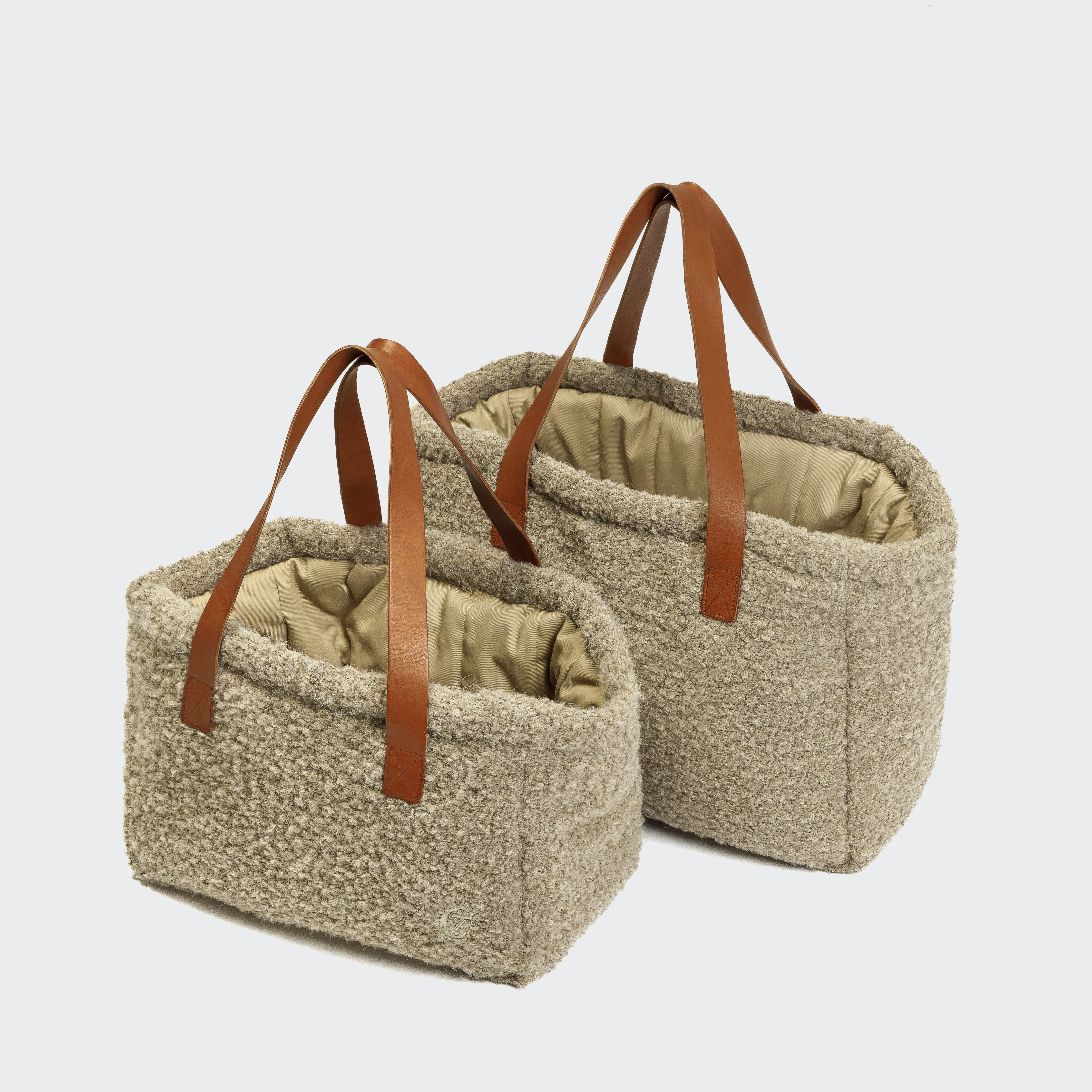 cloud7-verona-wool-beige-hundetasche-aus-wolle image 2