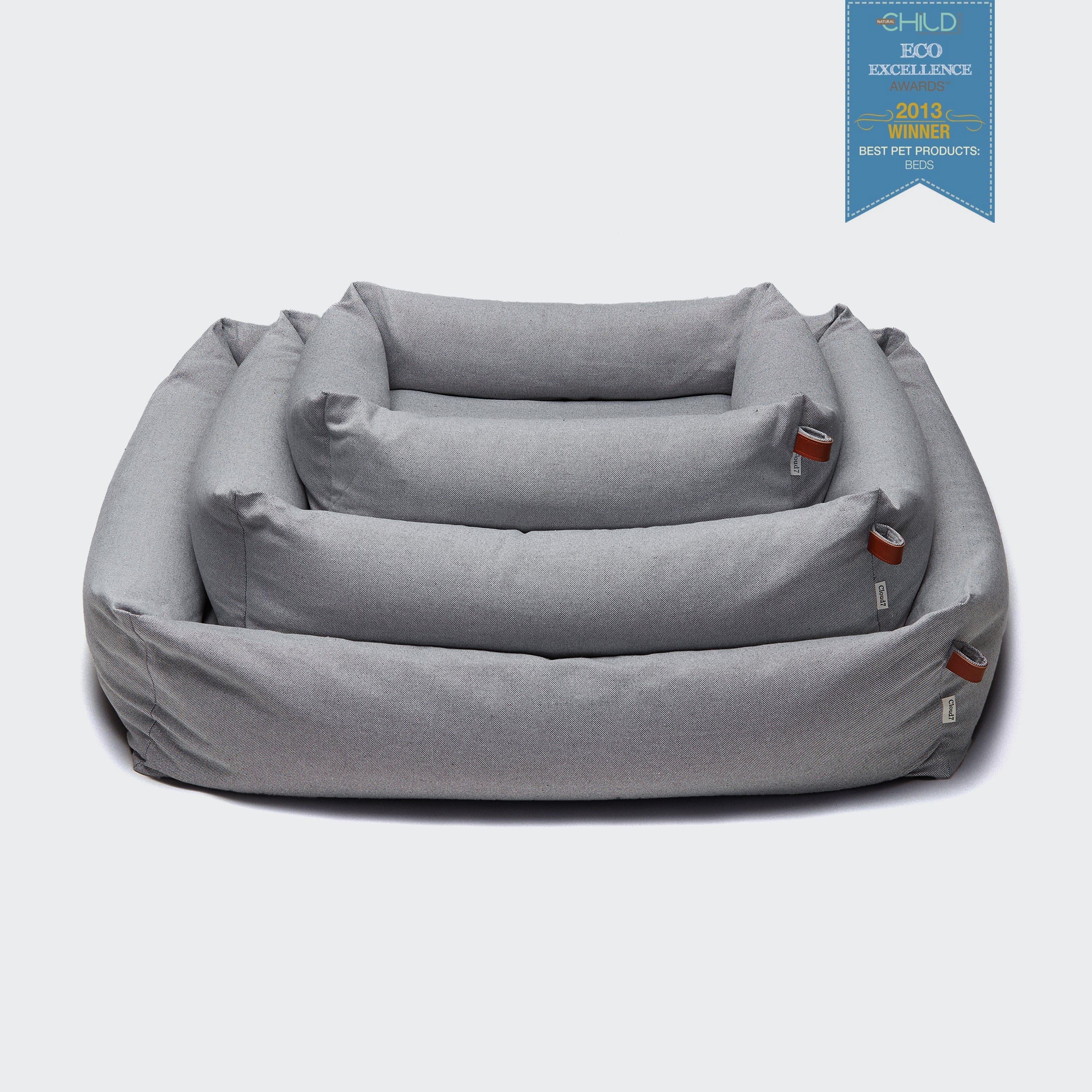 cloud7-sleepy-deluxe-hundebett-tweed-grey-2 image 6