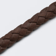 cloud7-ravello-halsband-hazel-geflochtenes-nubukleder-halsband image 3