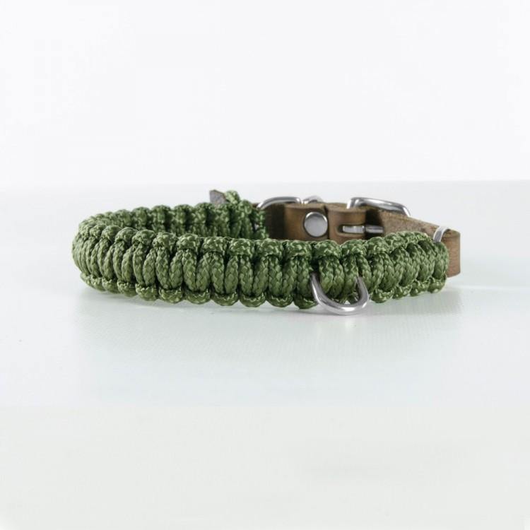 molly-and-stitch-touch-of-leather-hundehalsband-military image 3