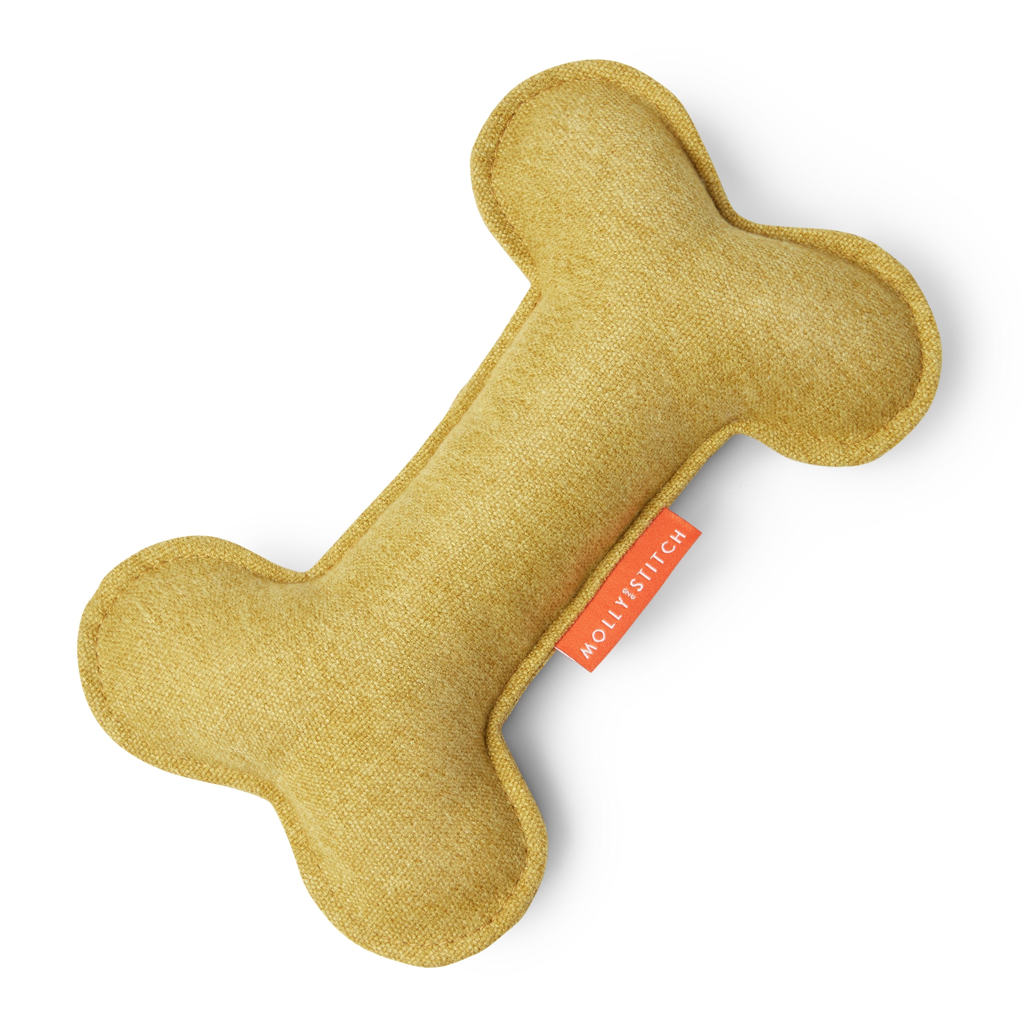 molly-and-stitch-alpine-knochen-spielzeug-mustard image 1