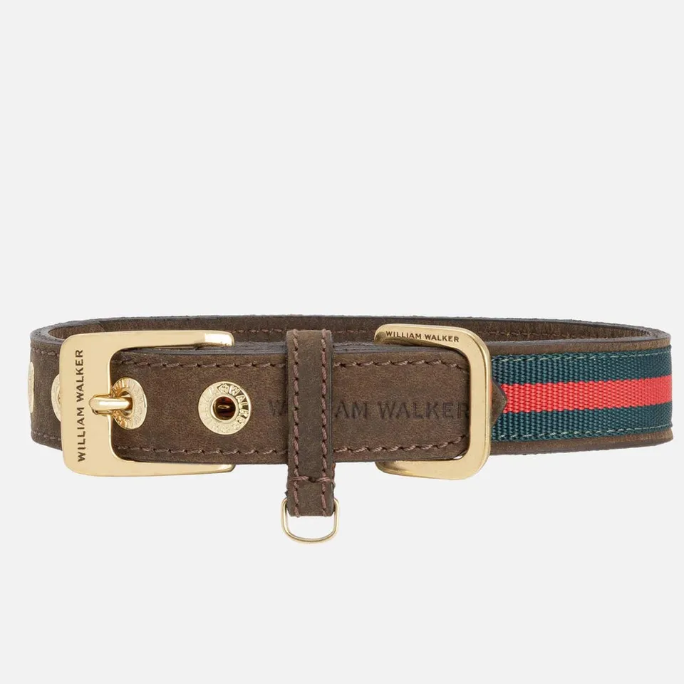 william-walker-florence-leder-hundehalsband-limited-crazy-horse-leather-braun image 1