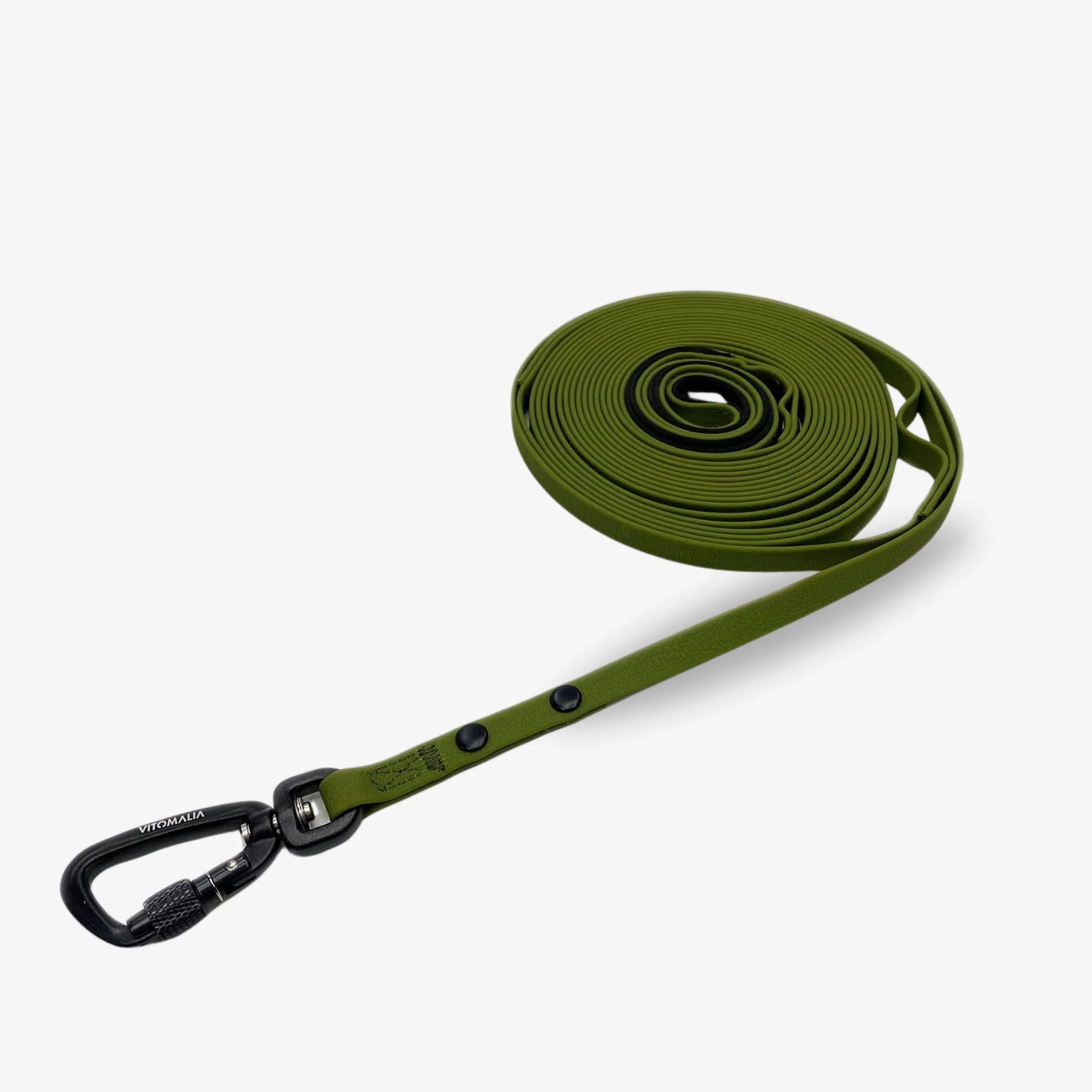 vitomalia-aqua-edition-sicherheits-schleppleine-hydrotex-strukturgummi-khaki image 2