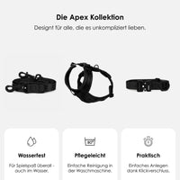william-walker-jacquard-nylon-hundehalsband-nero-schwarz image 6