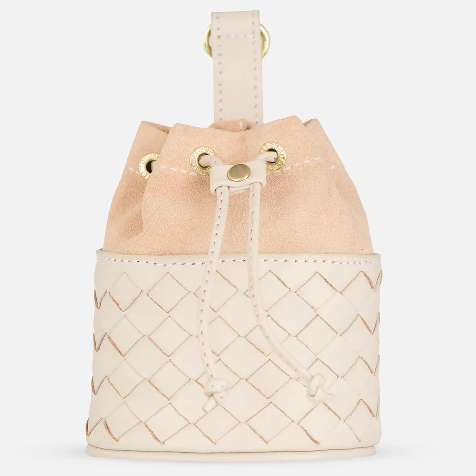 william-walker-leckerlibeutel-prestige-almond-beige-geflochtenes-nappaleder image 1