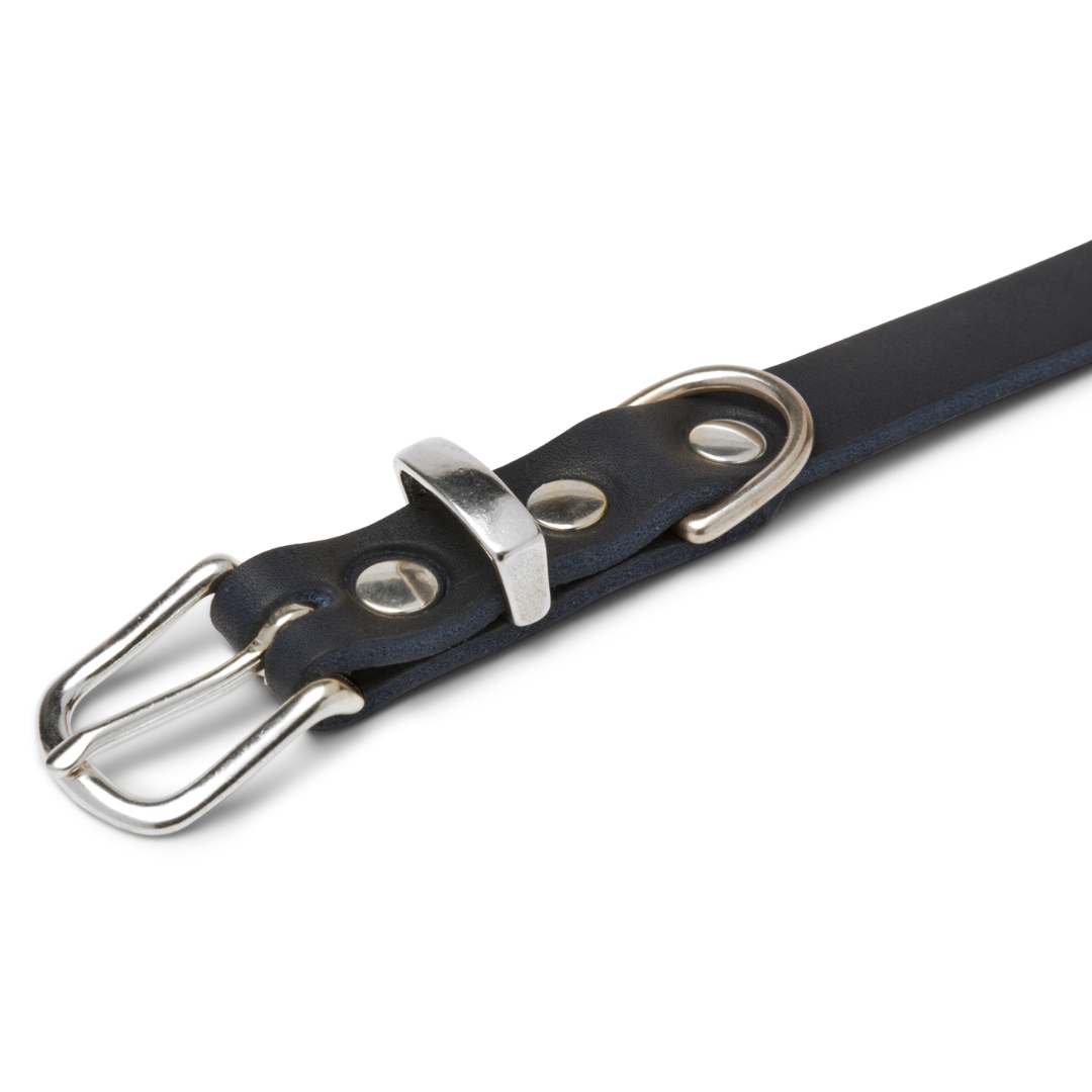 molly-and-stitch-butter-leather-hundehalsband-navy-blue image 3