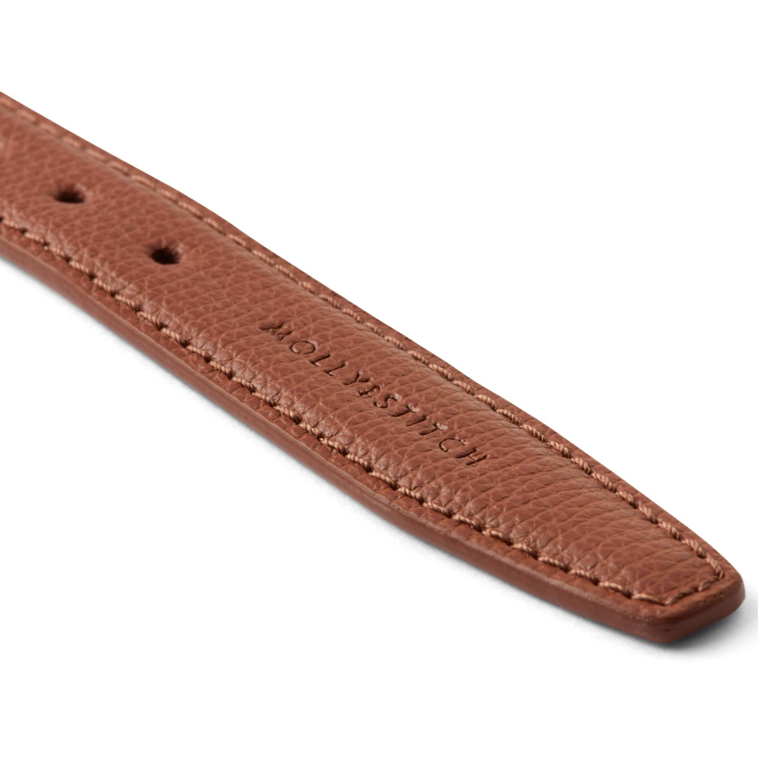 molly-and-stitch-tuscan-hundehalsband-leder-chestnut image 3