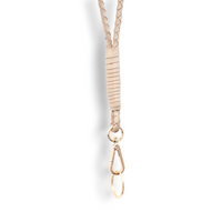william-walker-halskette-sand-beige-geflochtene-nappaleder-halskette-gold image 2