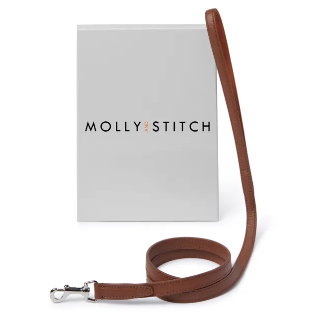 molly-and-stitch-tuscan-city-hundeleine-chestnut image 1
