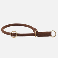 william-walker-rundes-zugstopp-halsband-aus-leder-hundehalsband image 2