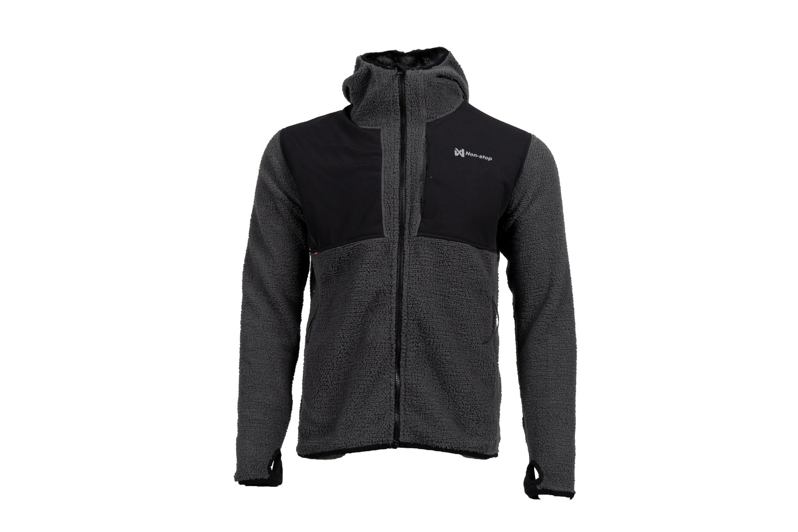 non-stop-dogwear-hoodie-fz-men-s-2023-hundef-hrer-hoodie-schwarz image 1