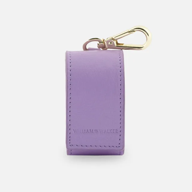 william-walker-kotbeutelspender-lavender-leder-etui-lila image 1