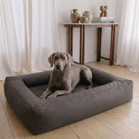 william-walker-hundebett-comfy-cove-stone-orthop-disches-boxbett-warmgrau image 4