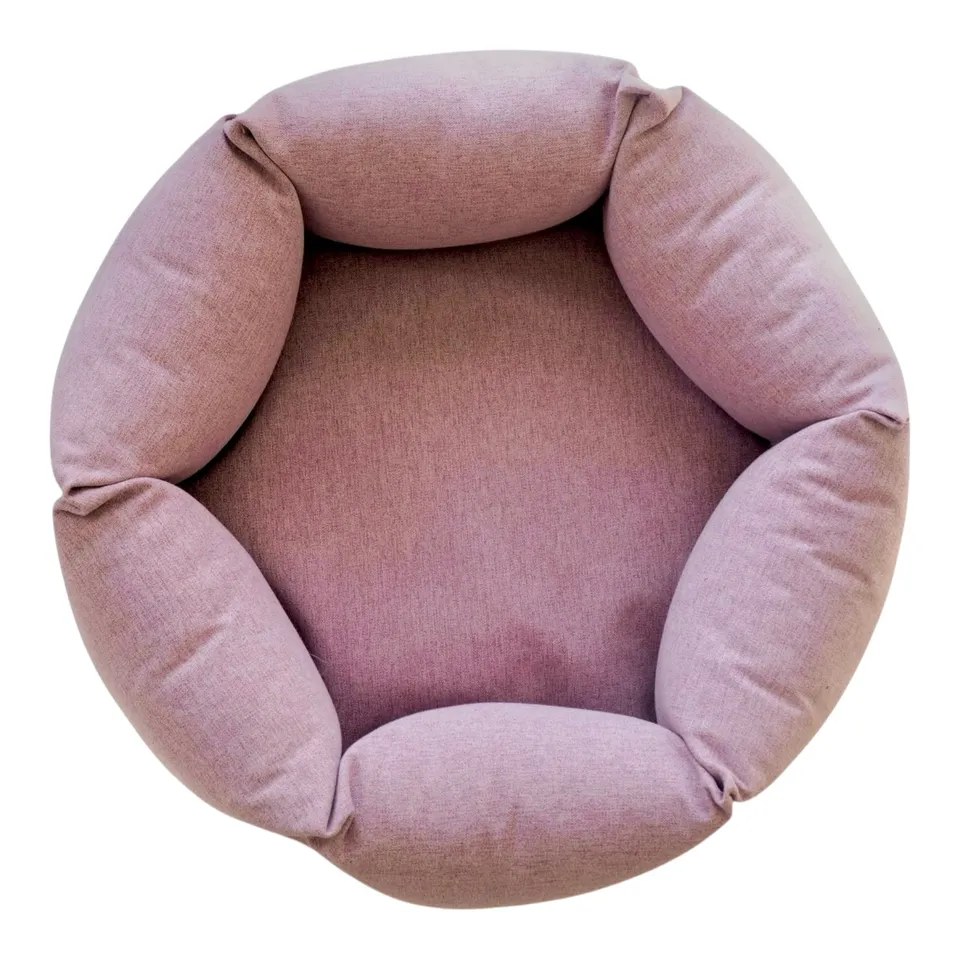 molly-and-stitch-the-nest-hundebett-flamingo-pink image 1