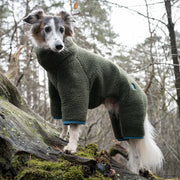 cloud7-hundepullover-cornwall-teddy-olive image 2