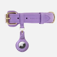 william-walker-leder-airtag-anh-nger-plain-f-r-halsband-und-schl-ssel image 7