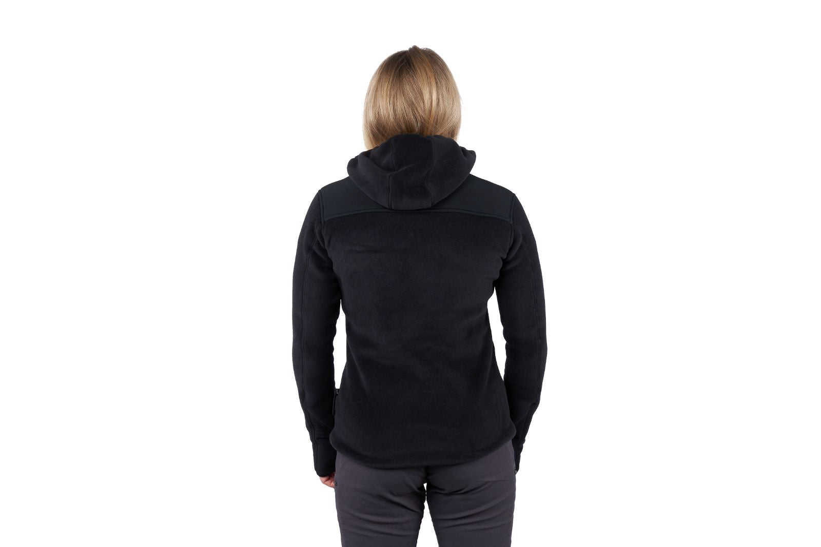 non-stop-dogwear-hoodie-fz-w-damen-fleecejacke-mit-polartec-und-softshell image 2