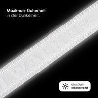 william-walker-jacquard-nylon-hundeleine-lunar-reflektierend-3-fach-verstellbar image 3