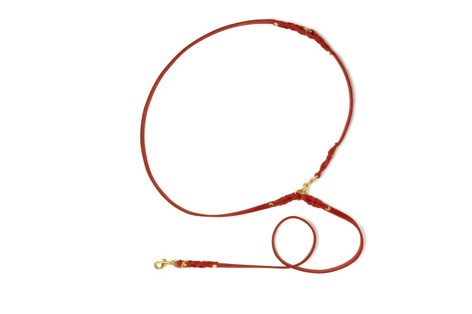 molly-and-stitch-butter-leather-hundeleine-3-fach-verstellbar-200-cm-chili-red image 4