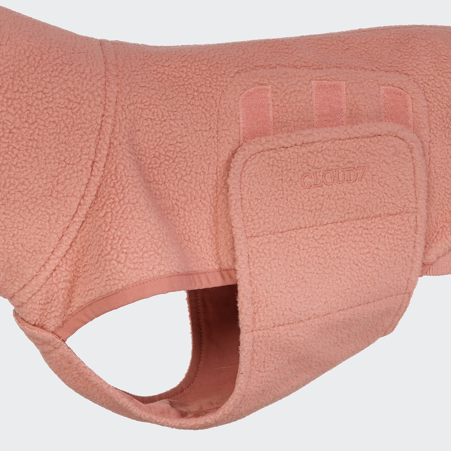cloud7-derby-2-0-fleece-hundepullover-faded-rose-w-rmender-pulli-mit-bauchschutz image 5