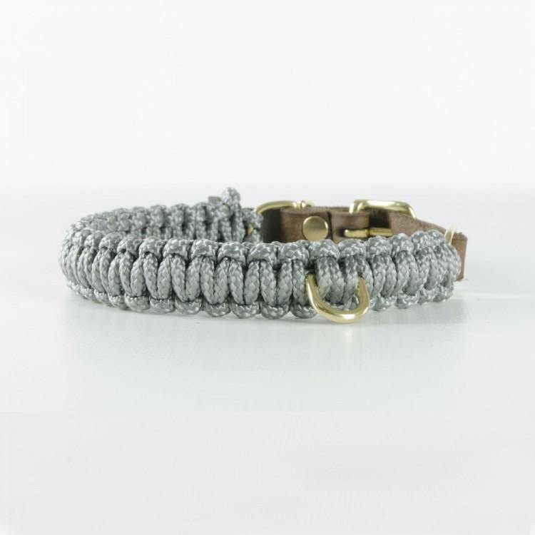 molly-and-stitch-touch-of-leather-hundehalsband-grey image 3