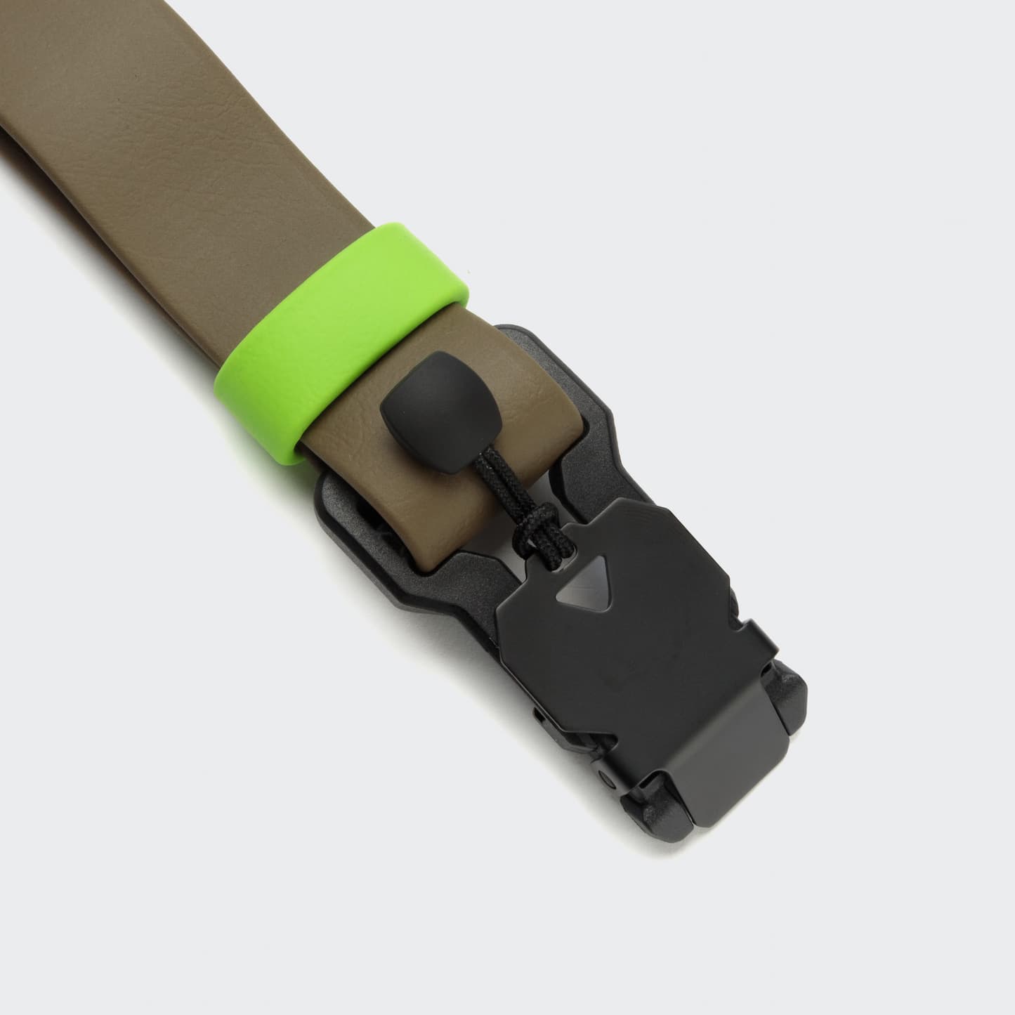 cloud7-ipanema-hundehalsband-biothane-olive-neon-green image 3