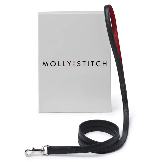 molly-and-stitch-tuscan-city-leash-black-stadt-hundeleine-aus-italienischem-lede image 1