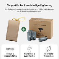 william-walker-kotbeutelspender-sand-echtleder-etui-beige image 6