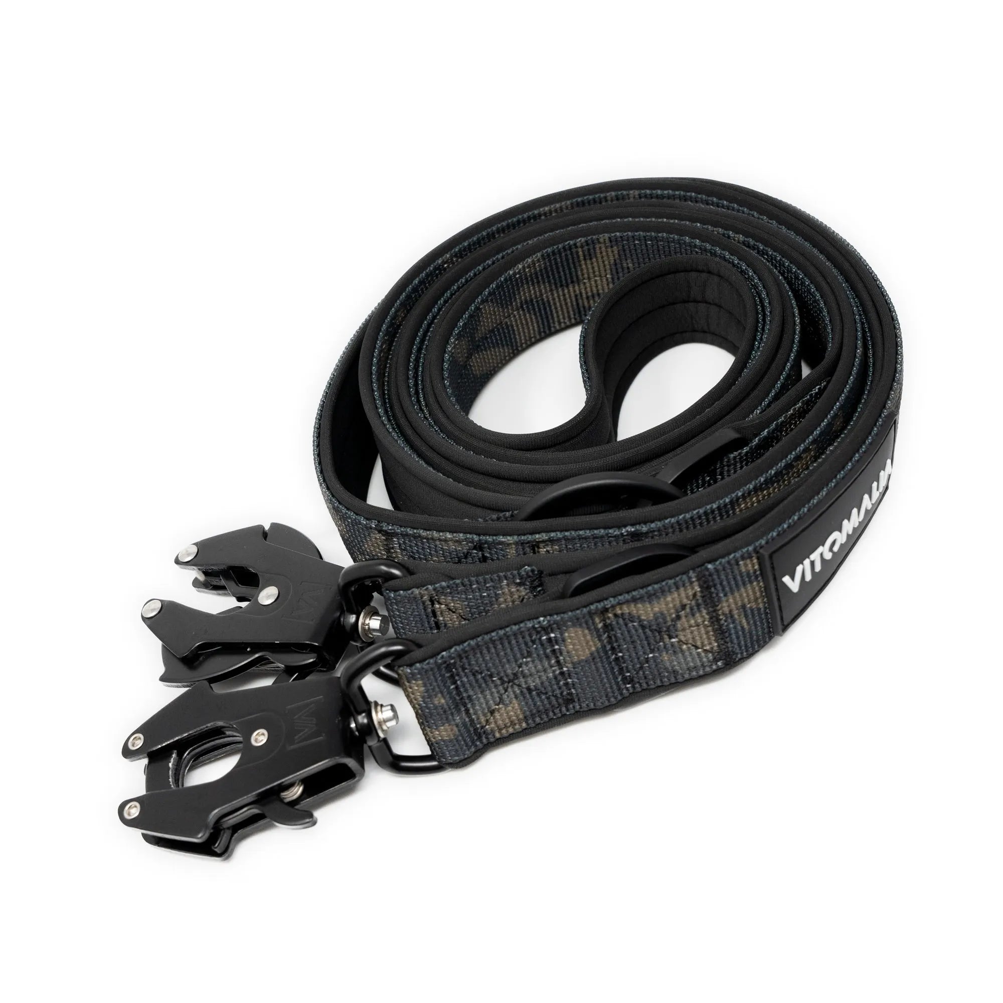 vitomalia-extreme-edition-verstellbare-hundeleine-2-2-m-froschkarabiner-camoufla image 2