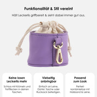 william-walker-leckerlibeutel-lavender-lila-rindsleder-mit-canvas-und-messing image 3