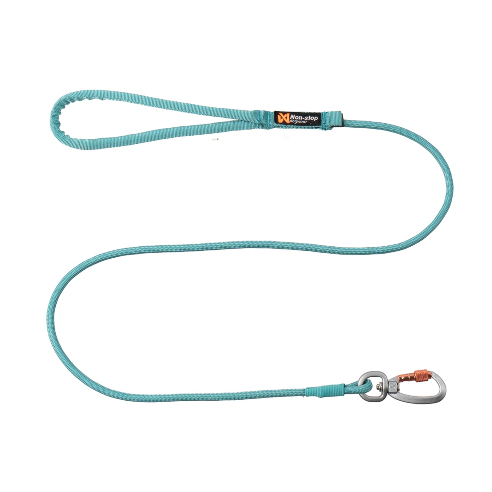 non-stop-dogwear-trekking-rope-leash-teal-robuste-seil-f-hrleine-1-2-m-2-m-2-8-m image 5