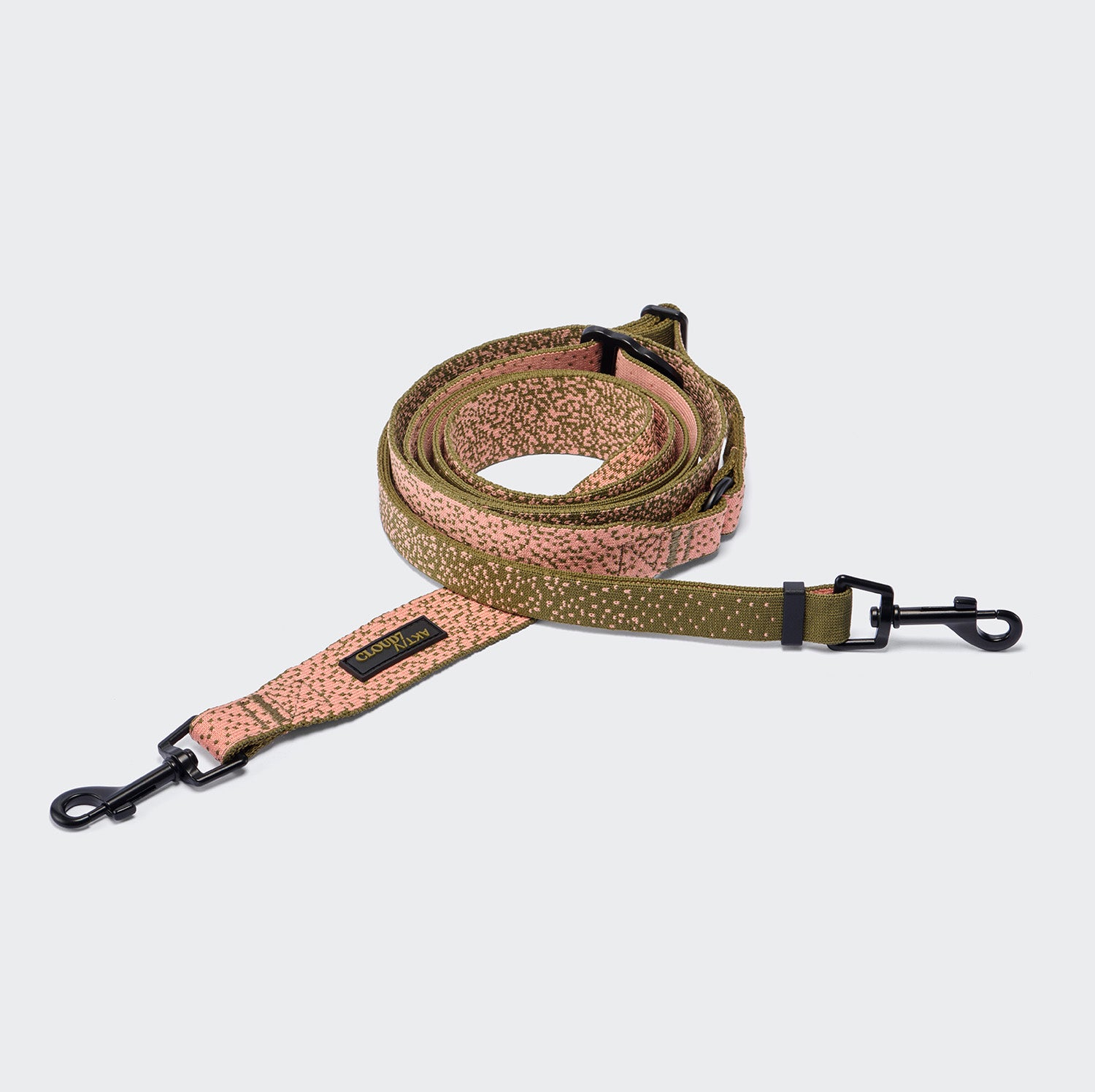 cloud7-aktiv-knit-l-3-hands-free-hundeleine-khaki-peach image 1