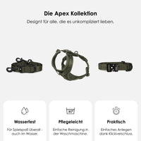 william-walker-y-hundegeschirr-forest-dunkelgr-n-jacquard image 7