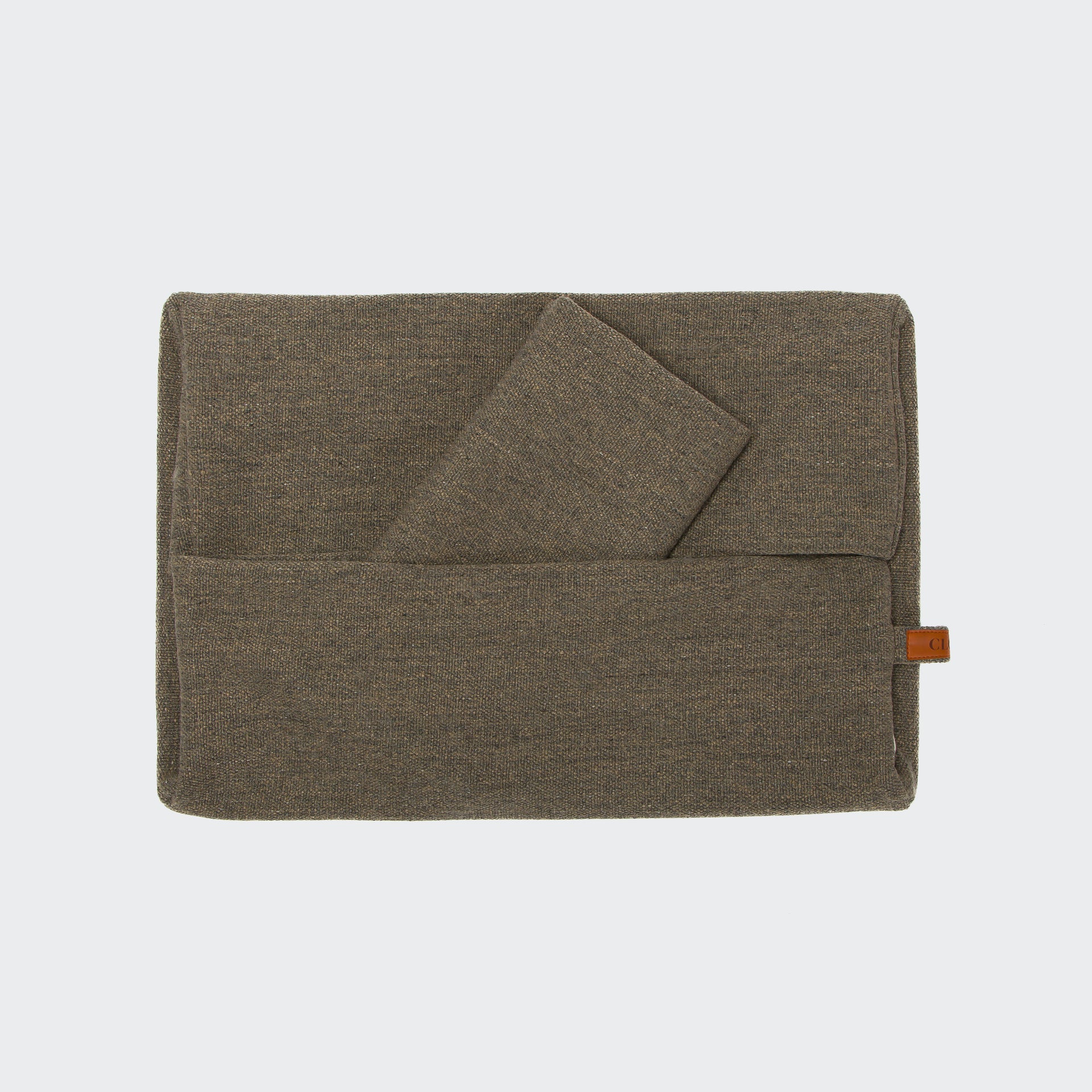 cloud7-sleepy-linen-mix-ersatzbezug-hundebett-taupe-m-lange image 1