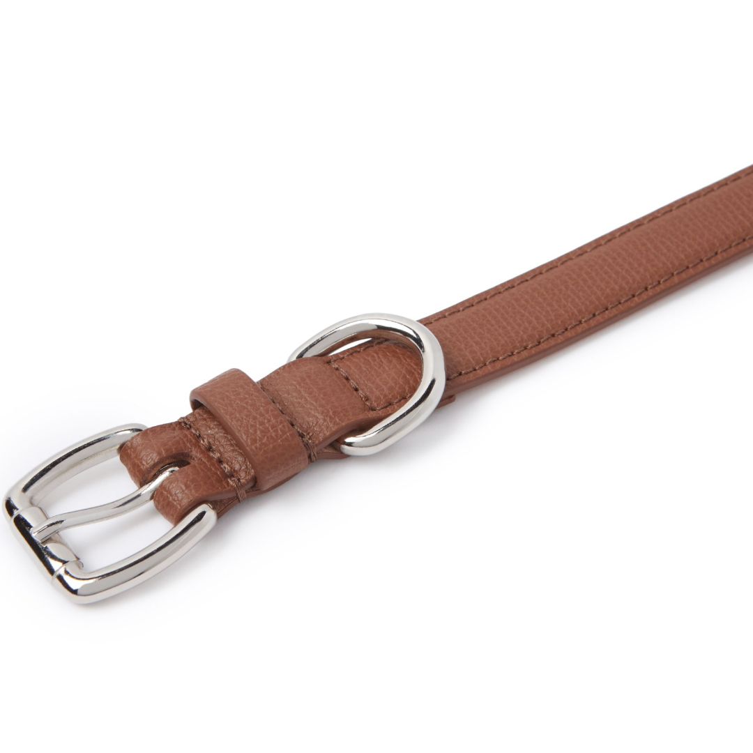 molly-and-stitch-tuscan-hundehalsband-leder-chestnut image 2
