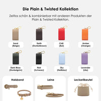 william-walker-kotbeutelspender-sand-echtleder-etui-beige image 7