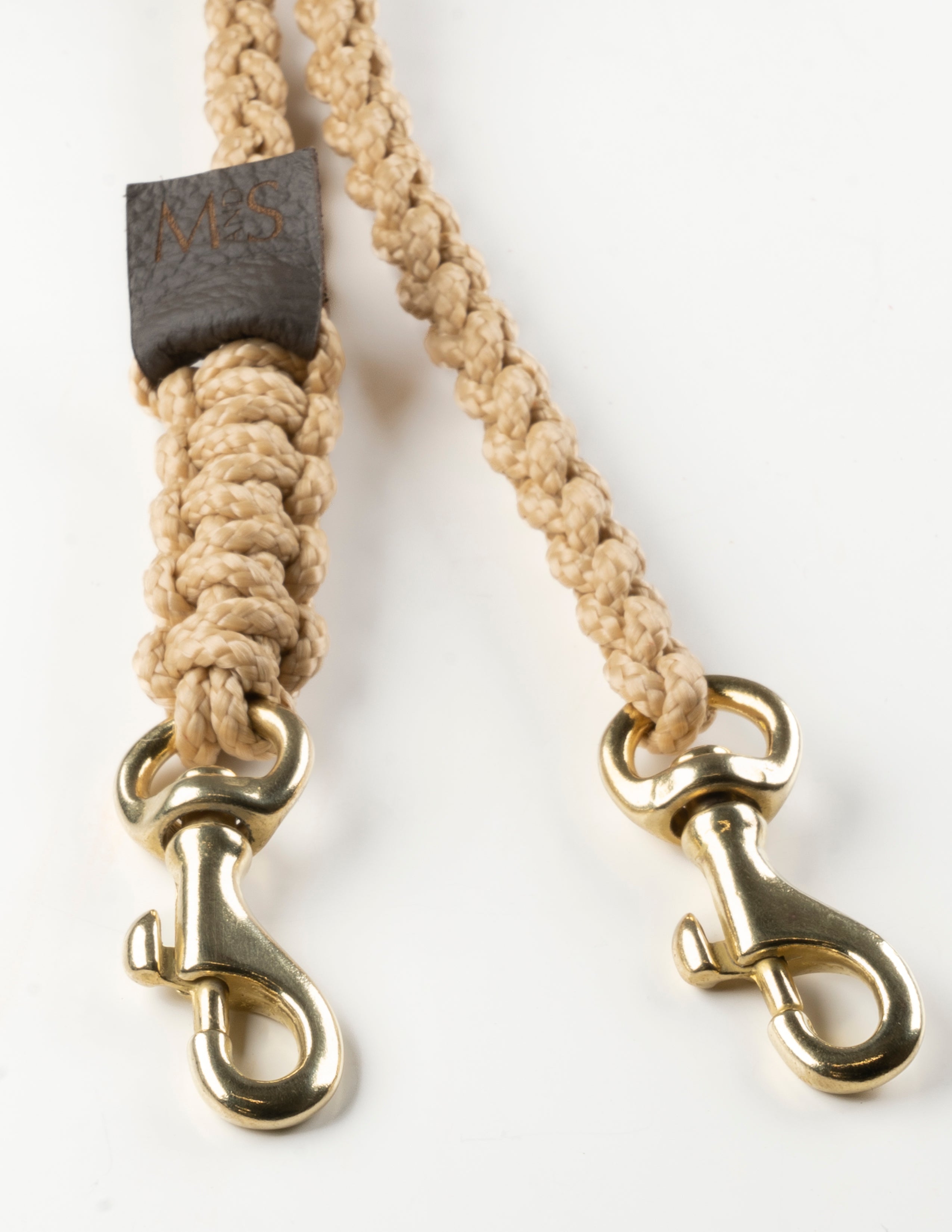 molly-and-stitch-maritime-hundeleine-beige-3-fach-verstellbar image 5