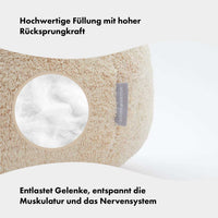 william-walker-comfy-hundebett-sand-beige-rund image 2