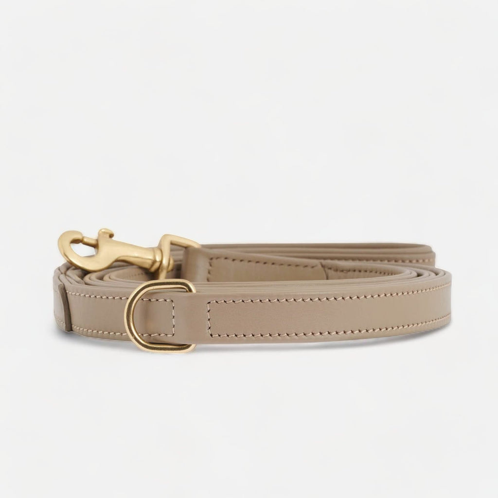 william-walker-leder-hundeleine-sand-beige image 1